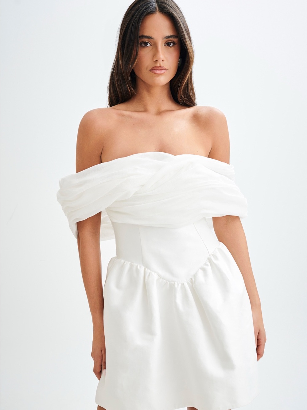 Meshki Tessa Structured Mini Dress